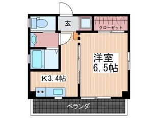 ＨＡＮＡＭＩＣＨＩ.Ｂｌｄｇ.の物件間取画像